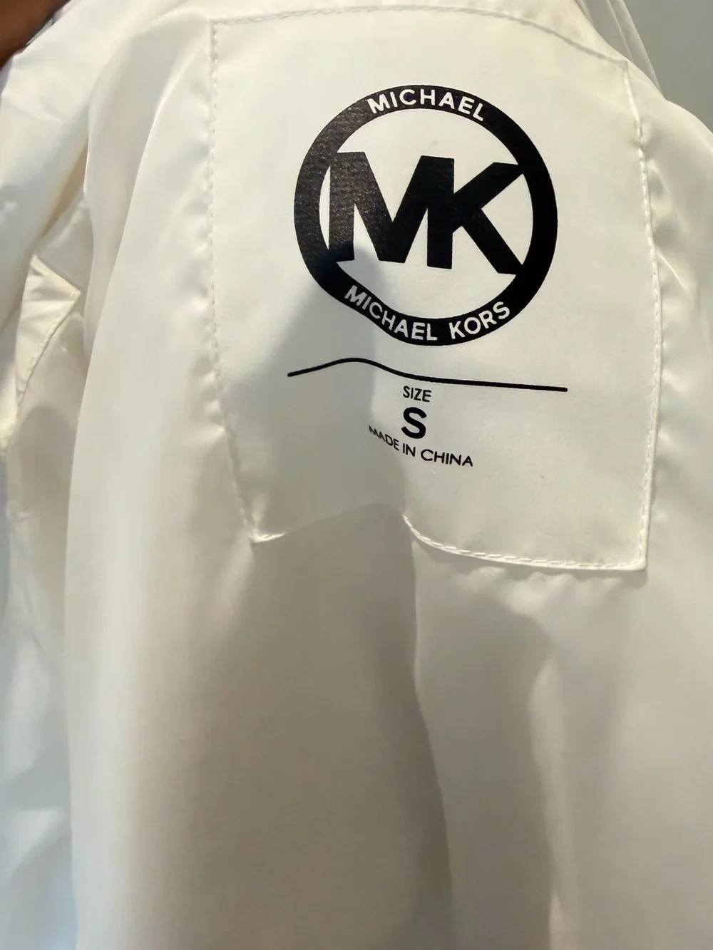 Michael Kors crisp white